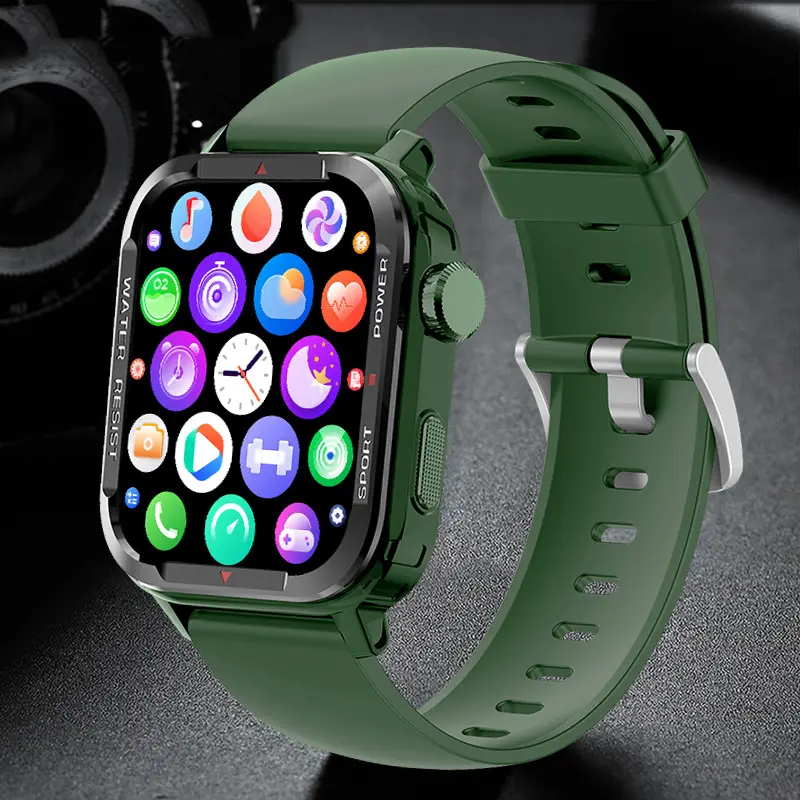Bluetooth Sports Smartwatch Blood Pressure Oxygen Monitoring