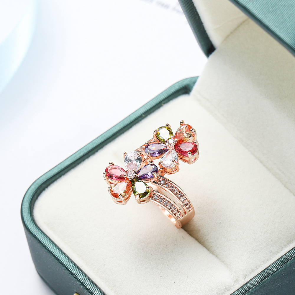 Rings European And American Fashion Jewelry Women's Creative Zircon Bracelets