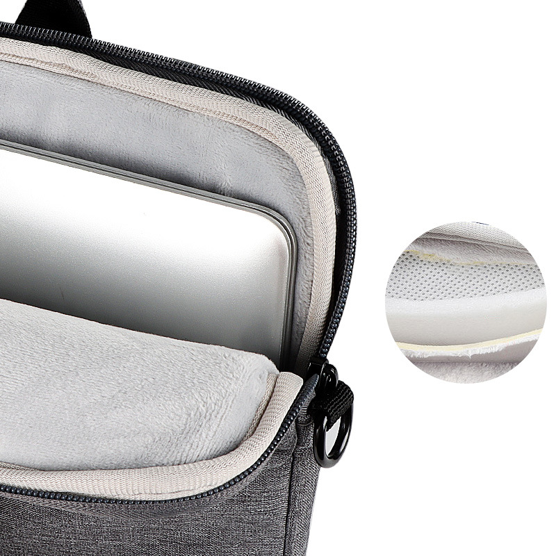 Oxford Cloth Solid Color One Shoulder Laptop Bag