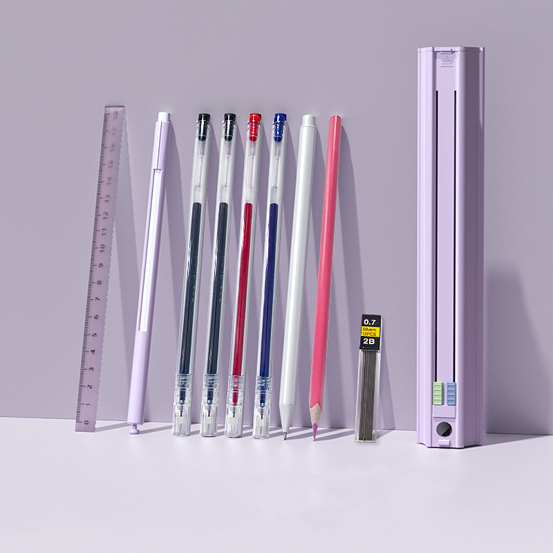 One-day-use Hexagon Pencil Case With Multifunctional Creativity