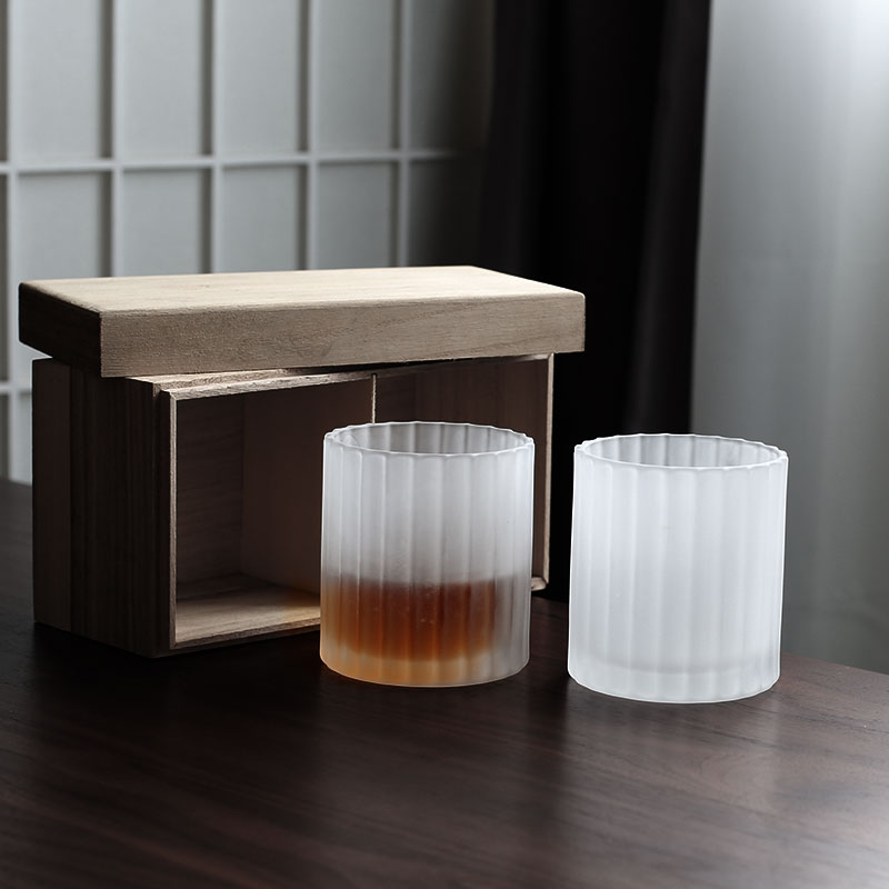 Cloud Vertical grain cup box