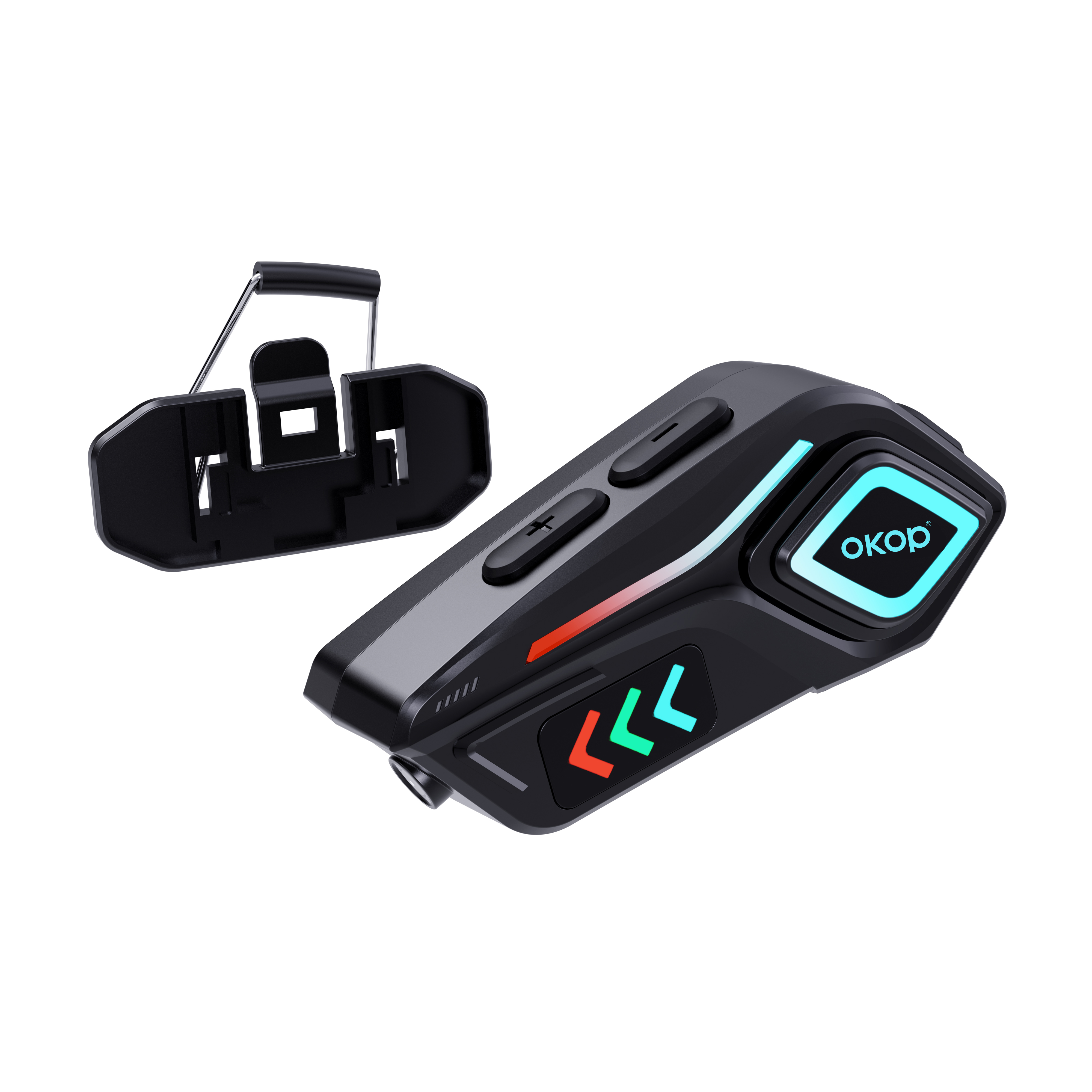 KP-291 Best-Selling Helmet Bluetooth Headset Ambient Lighting Long Battery Life Universal Helmet Compatibility Noise Cancellation And Binaural Stereo Calling In Stock 3