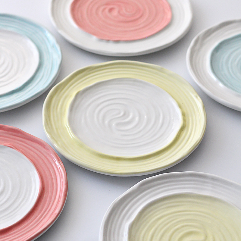 Macaron Steak Hand-painted Home Blogger Cake