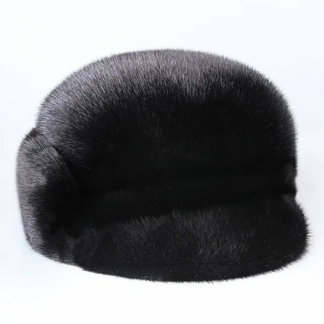 Men's New Fashion Mink Hat Lake Hat Coffee - Shop at LoveMi