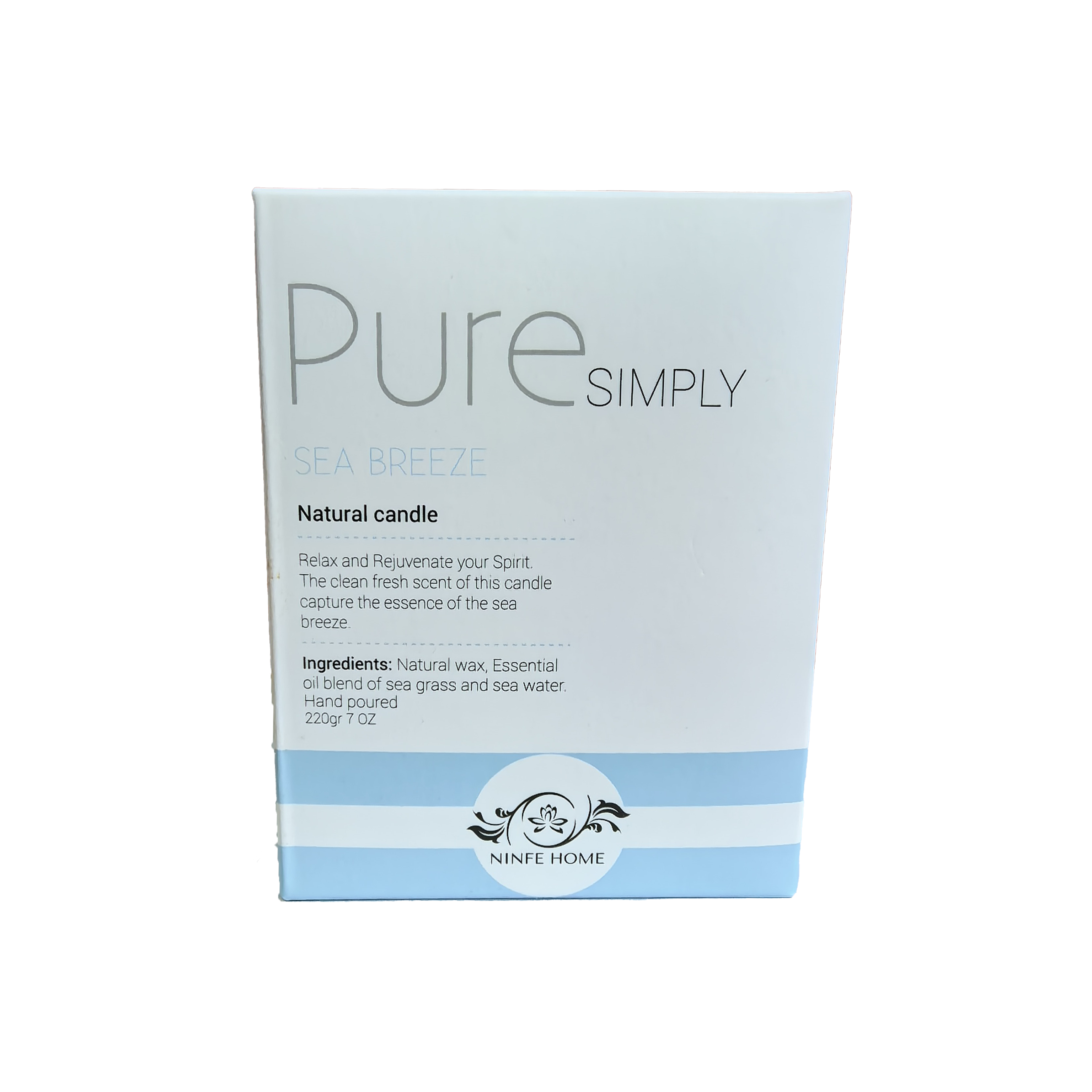 Soy Wax Scented Candle, Citrus Bergamot Lavender Basil Cardamom Patchouli Vetiver Oakmoss, Herbaceous Woody Aromatherapy Candle For Home Relaxation