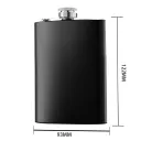 8Oz Black Matte