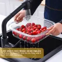 Multi-layer Dish Cover Heat Preservation Kitchen Cover Dining Table Leftover Storage Box Transparent Stack Cooking Hood Steamer view 15