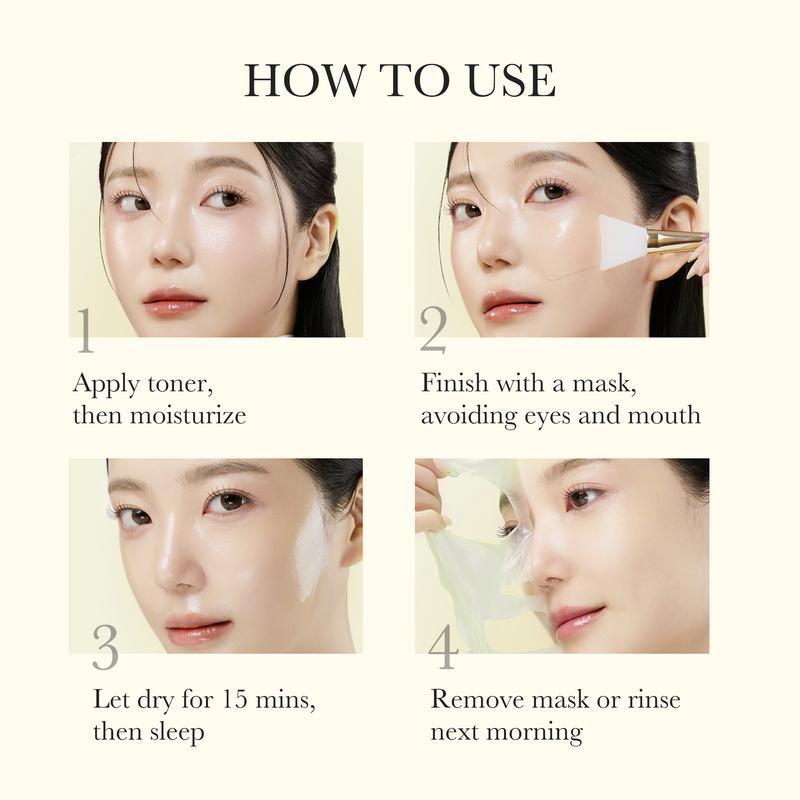 Turmeric Night Tearing Mask Hydrating And Moisturizing Water HD Screen Film