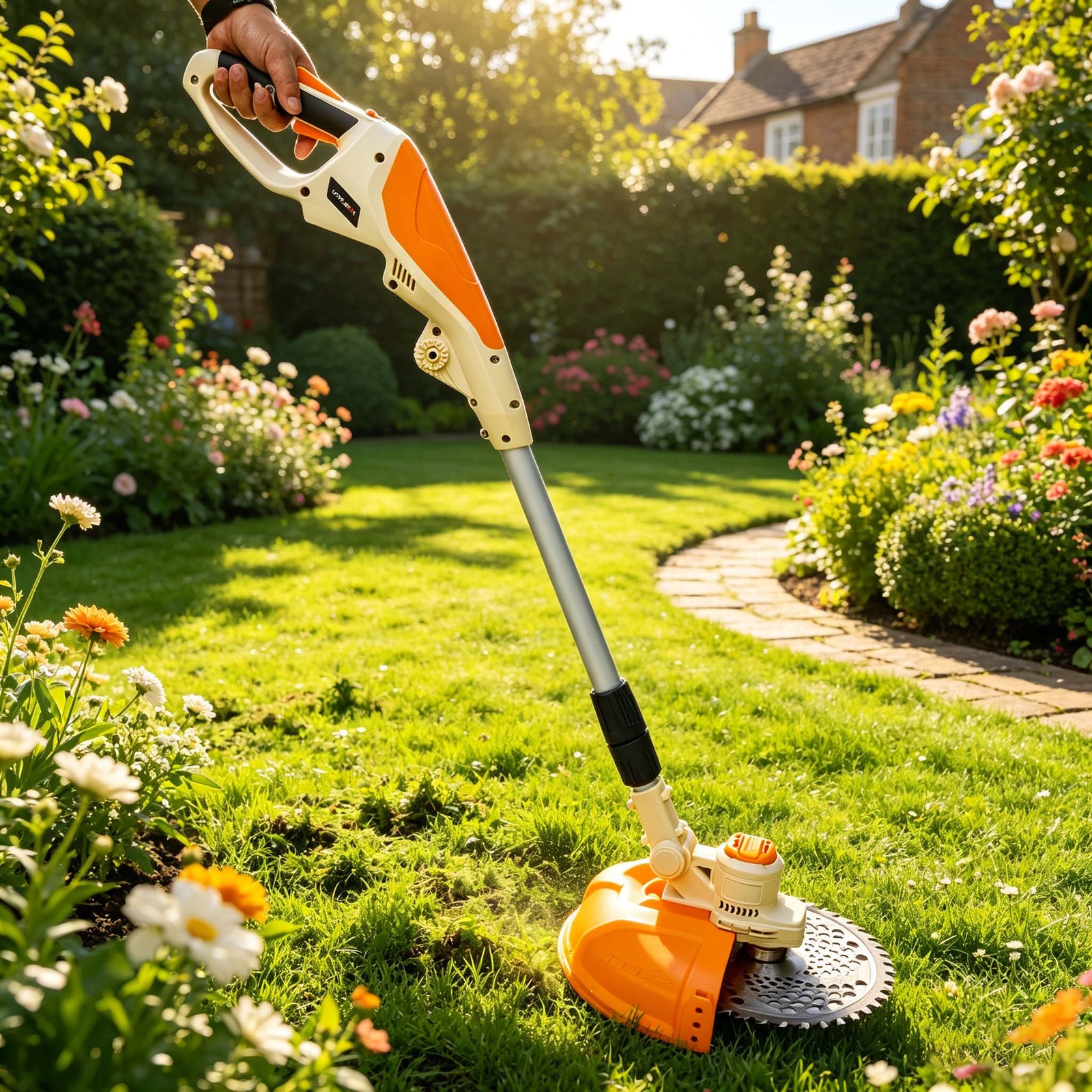 Cordless Electric Grass Trimmer Brushless Engine Lawn Edger — image 8