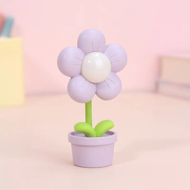 Mini Flower Small Night Lamp Cute Atmosphere Bedside Creative Home Decor Bedroom Ambient Lights – image 7