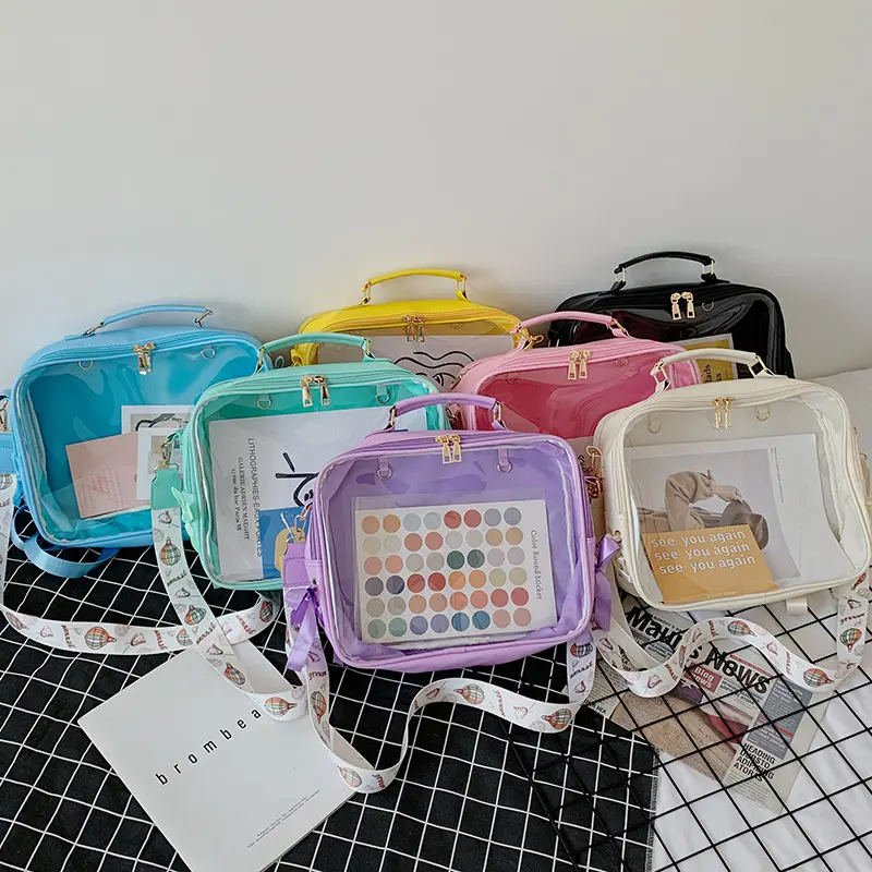 And Sweet Fashion Jelly Bag Student Portable
