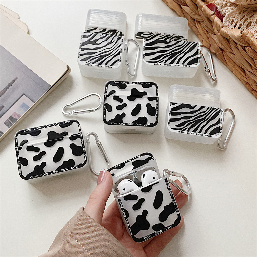 Simple Cow Pattern And Horse Earphone Sleeve - Image 9