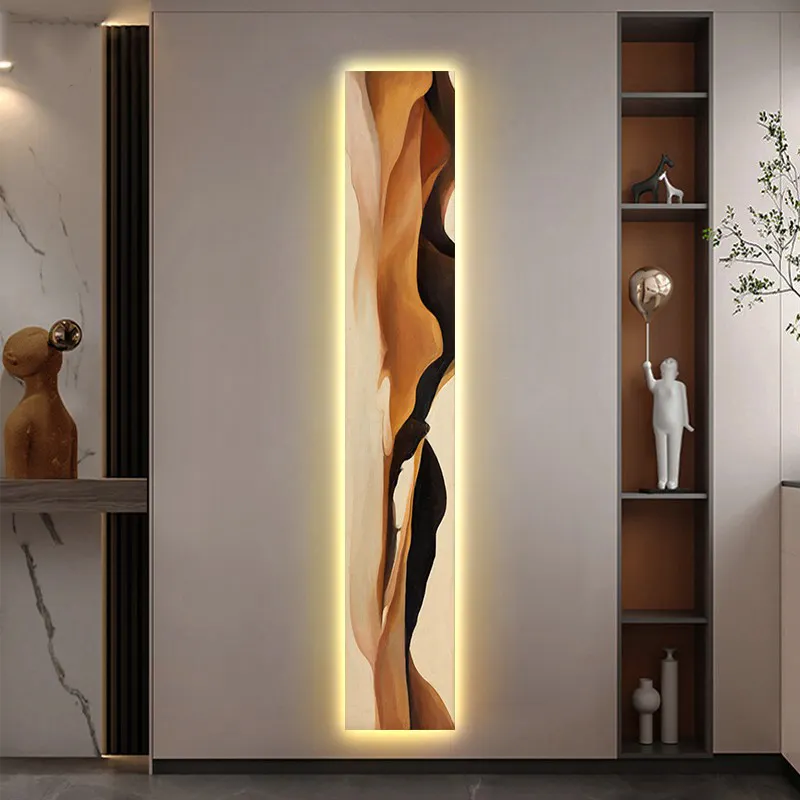 Abstract Entryway Decorative Painting Led Ambient Sense