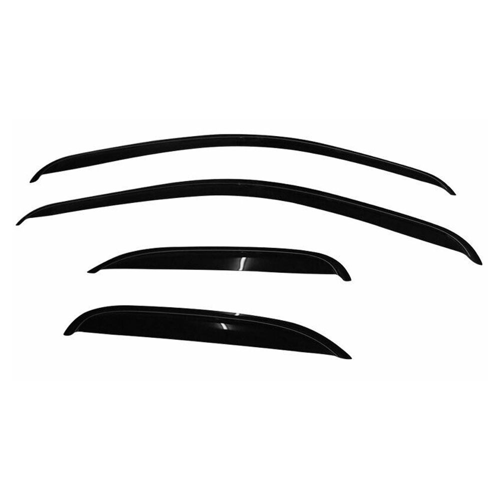 Fits 07-13 Chevy Silverado Sierra Extended Cab Window Visors Rain Sun Guard Vent