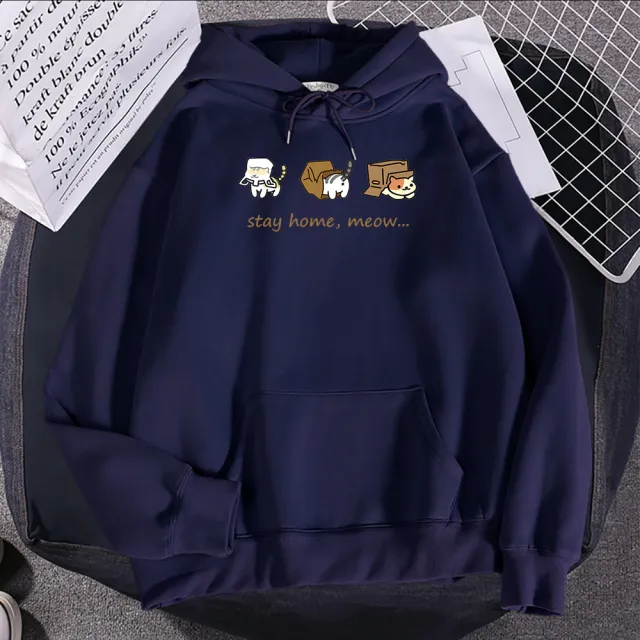 New Printed Fleece Hooded Pullover Sweatshirt 12 Style 2Xl - Shop at LoveMi