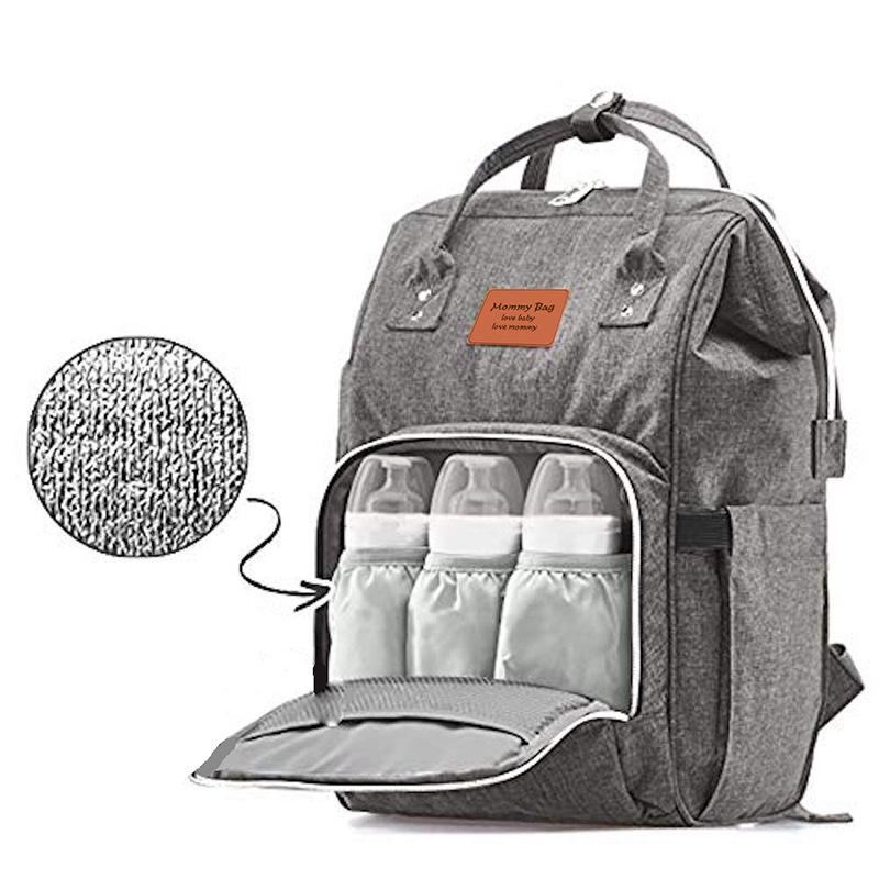 حقيبة مامي نسائية محمولة من قماش أكسفورد للأطفال