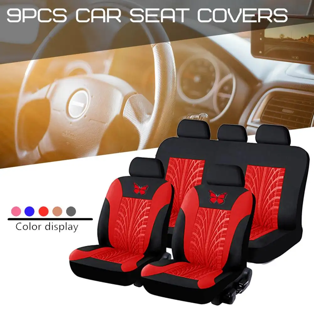 Butterfly Universal Auto Seat Cover Cloth Anti-Dust