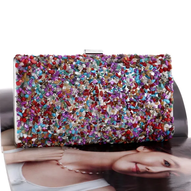European And American Ladies Banquet Clutch All match Acolor - Shop at LoveMi