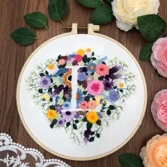 LOVE Embroidery Simple And Easy To Learn Original 3d - Love L - View 1
