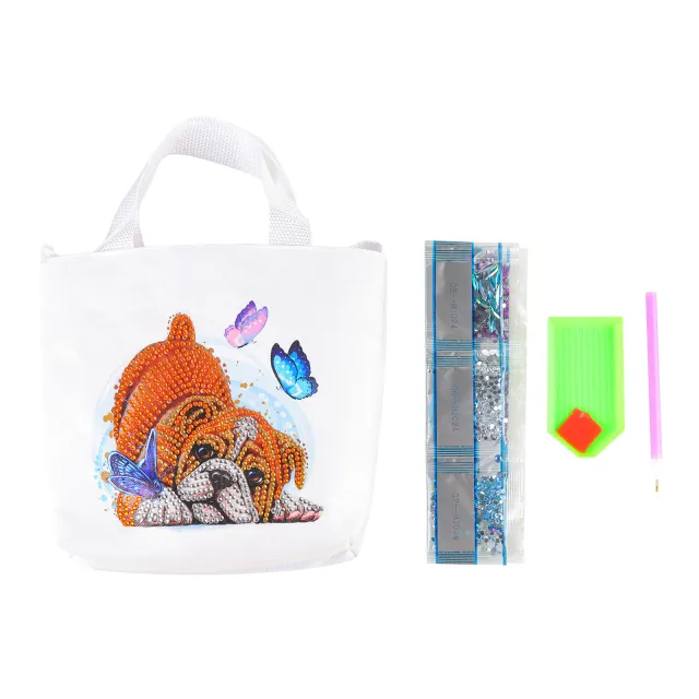 DIY Diamond Painting Kids Portable DIY Crystal Satchel Bag Aa1026 - Shop at LoveMi