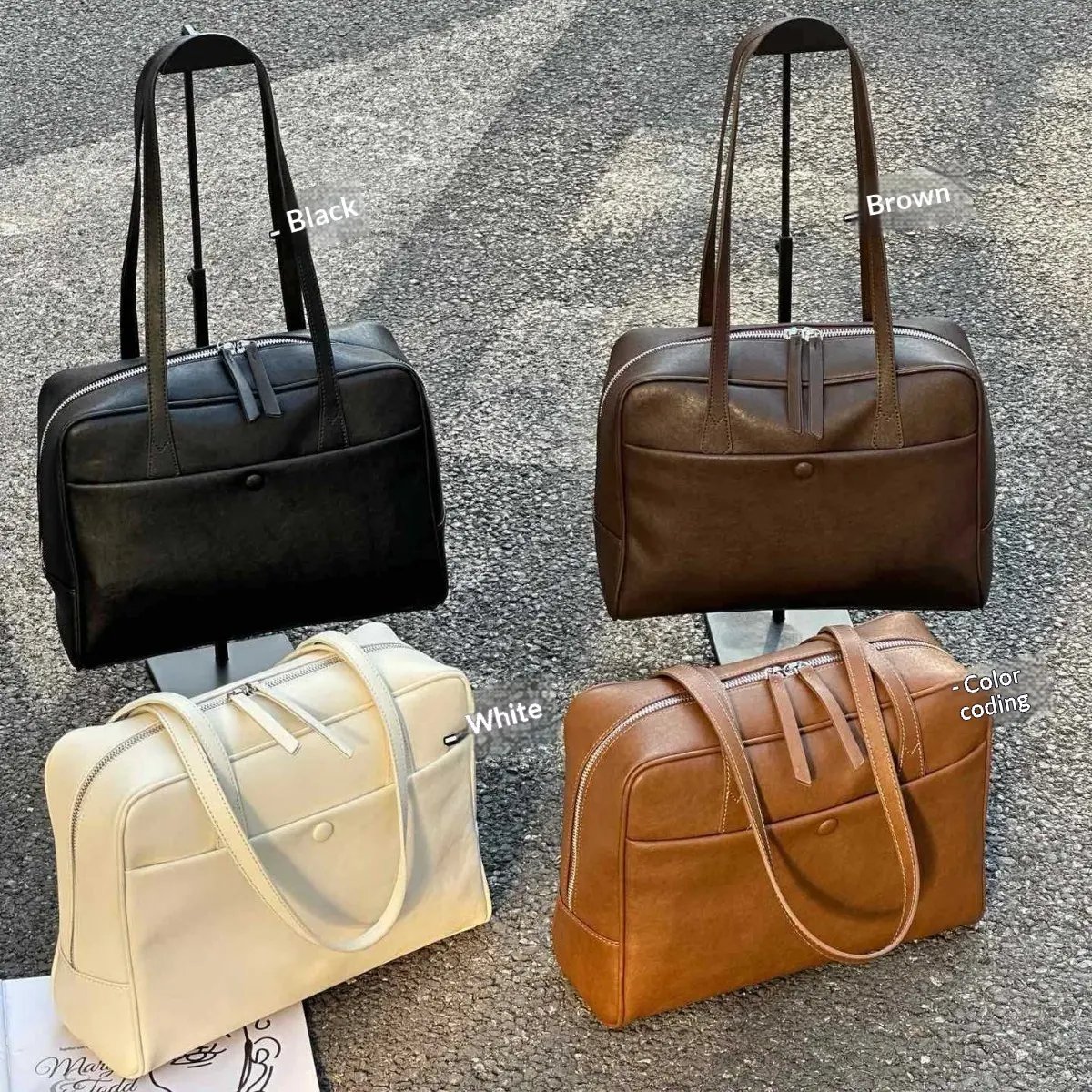 New European And American Style Vintage Genuine