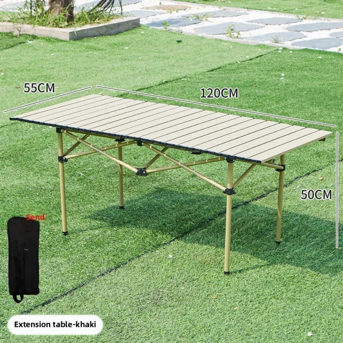 Folding Table, Outdoor Egg Roll Table, Portable Camping Picnic Table, Market Barbecue Folding Table, Camping Table