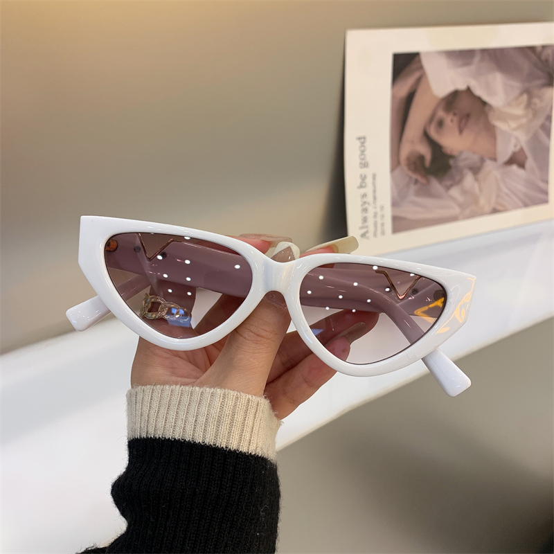 Women’s Casual Cat’s Eye Large Rim Sunglasses