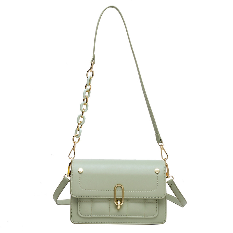 Title 10, One-shoulder Messenger Small Square Bag