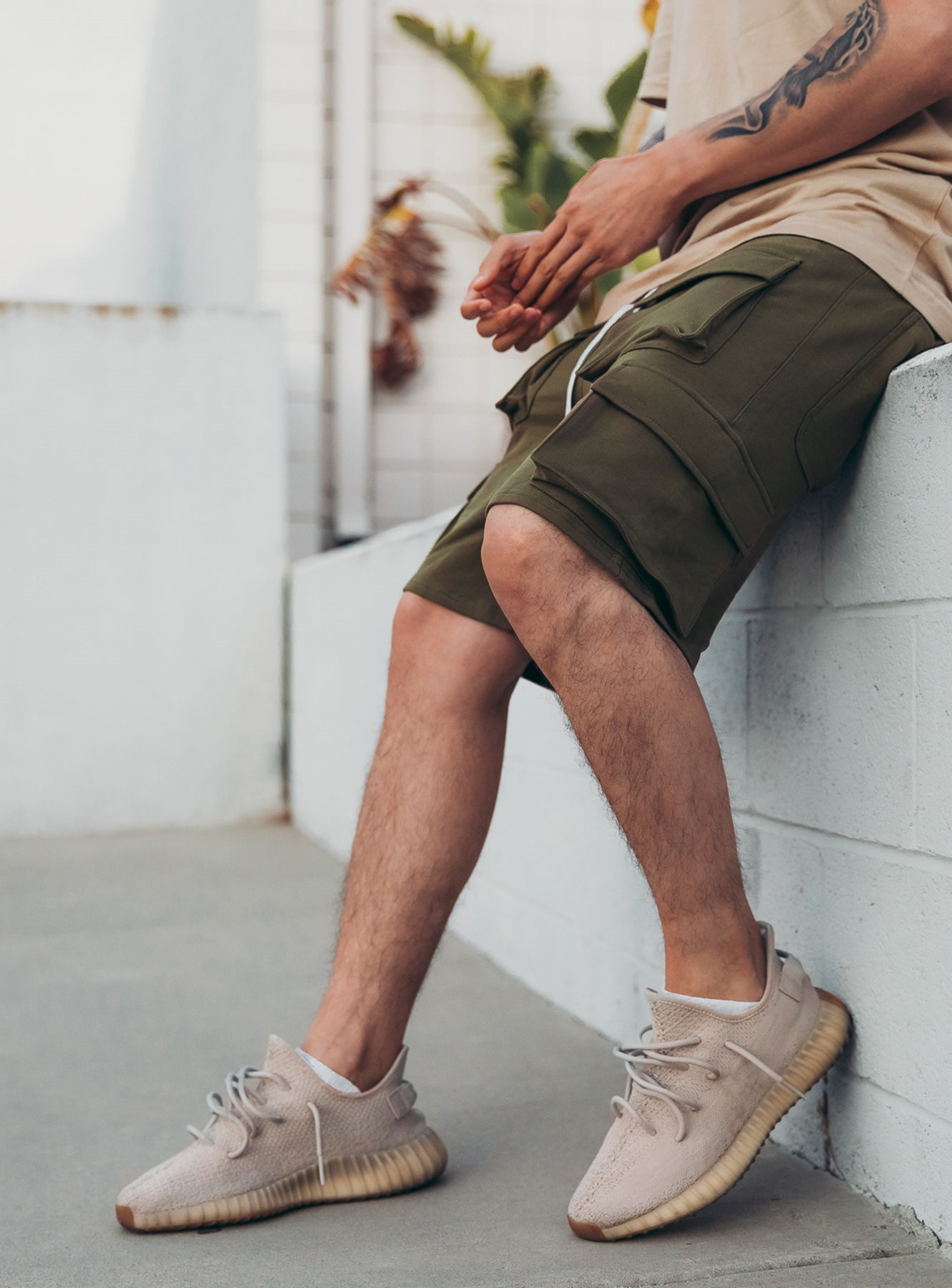 Men's Sports And Leisure Tooling Multi-pocket Pants