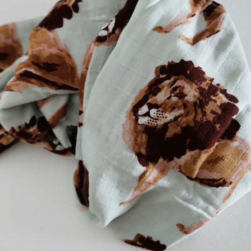 Baby Natural Organic Cotton Wrapping Blanket – image 2