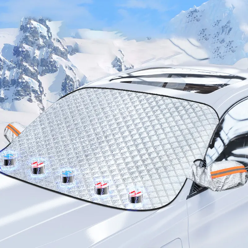 Front Windshield Cover Half Car Clothing Snow Shield