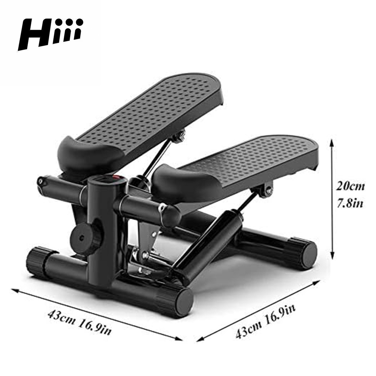 Mini Stair Stepper for Home Exercise. Dual Hydraulic Drive System, Track Your Progress, Humanized Design, Super Quiet Design, Space Saving, Packaging & Warranty.