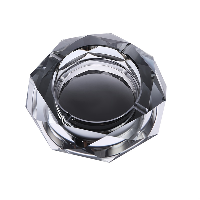 The Crystal Ashtray Is Creative And Distinctive. Glass Trendy Is Light Suitable — image 7