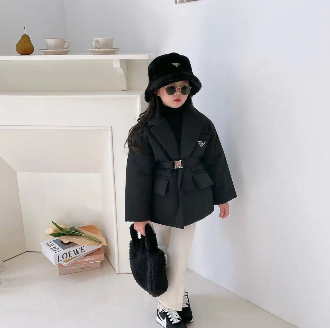 Korean Version Thickened Winter Children's Cotton Clothes
