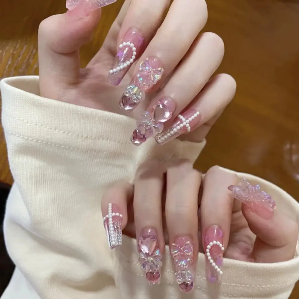 Handmade Wear Nail Patch Finished Subculture Bear Sweet Spicy