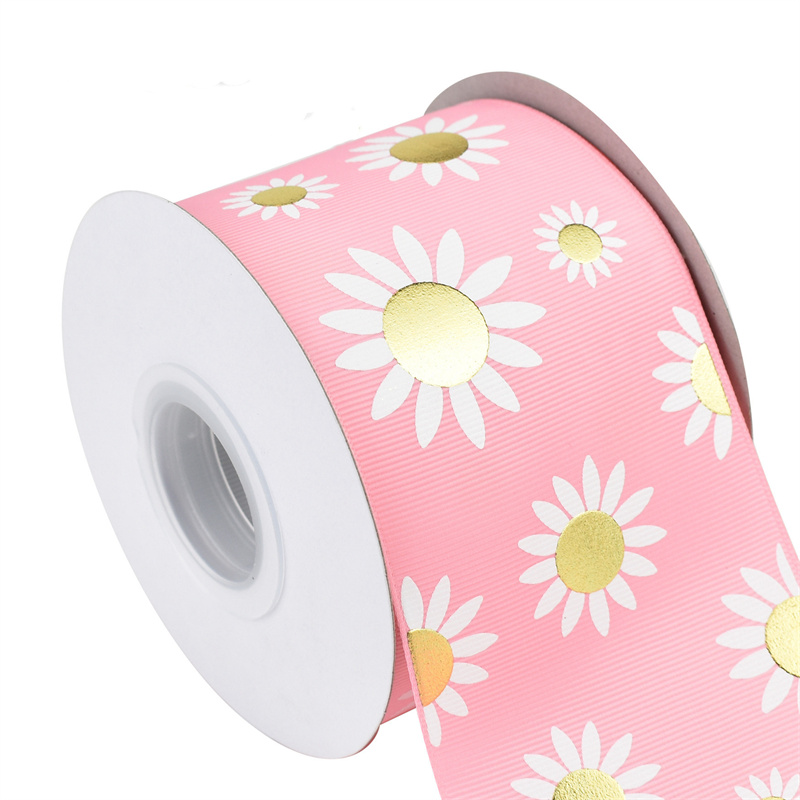 Title 2, Ribbon Ink Hot Laser Gold Little Daisy Pattern ...