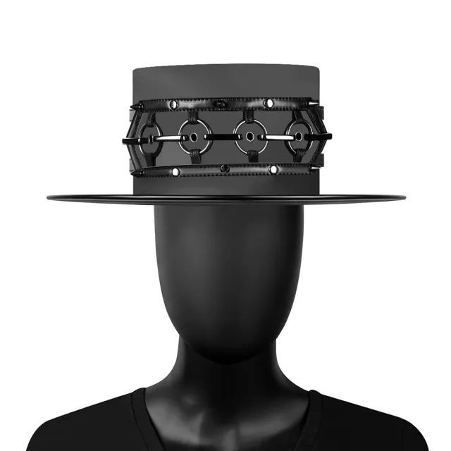 Punk Plague Doctor Unisex Magic Hat Gentleman Top Hat Women Black - Shop at LoveMi