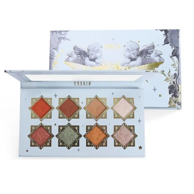 New 8 color Pearlescent Natural Eye Shadow Plate Charm Angel 8Color Eyeshadow - Shop at LoveMi