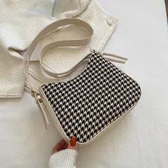 Casual Small Bag Women's Fashion All-match - White - View 1