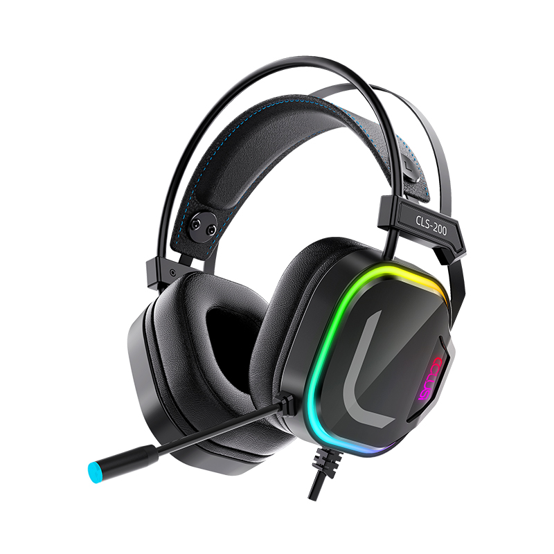 7.1 Wired USB Gaming Headset With Microphone, Surround Sound, And RGB Lighting