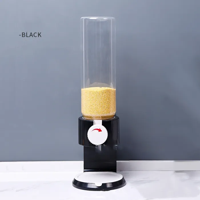 Airtight Grain and Cereal Dispenser, 2.1 L Sealed Kitchen Storage Container with Pour Spout - detail photo 5