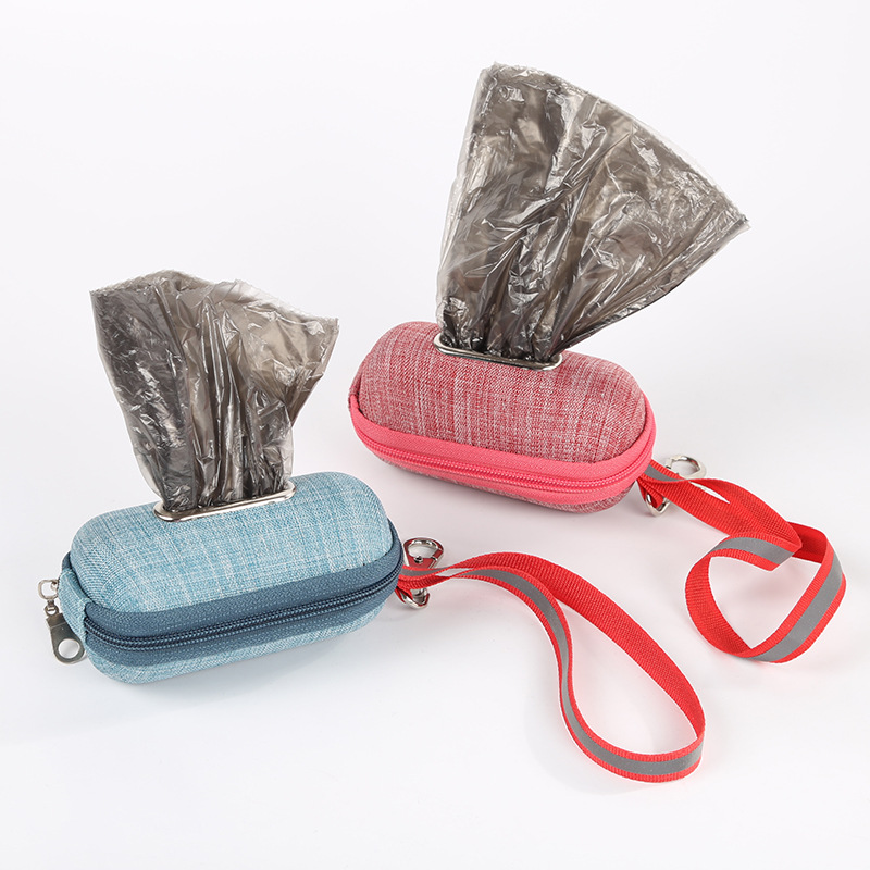 Portable Garbage Bag Storage Bag Fashion Pet Outing Garbage Bag