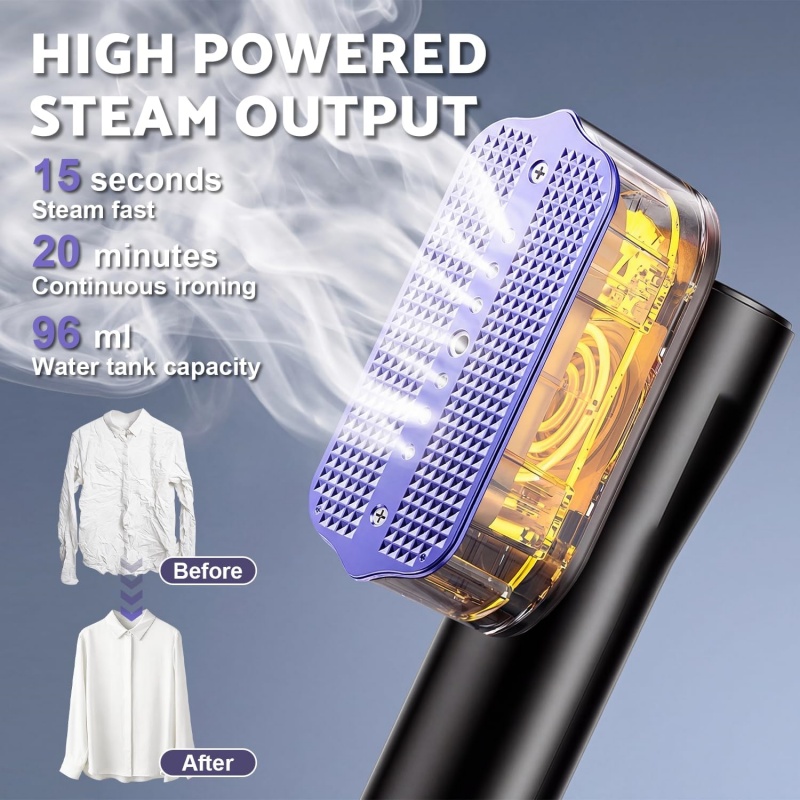 Portable Clothes Steamer, Handheld For Home Or Travel — image 7