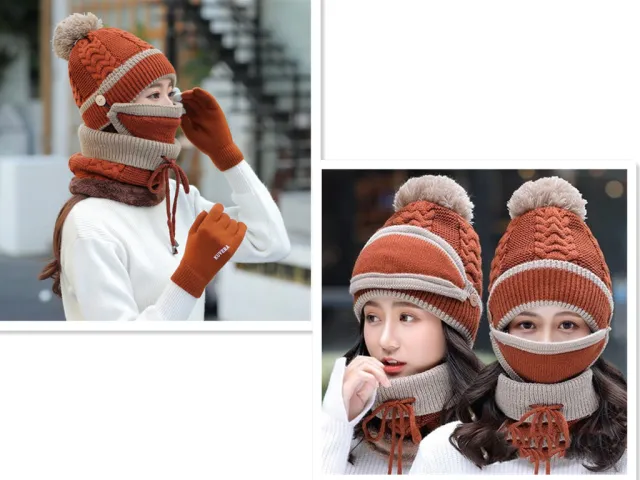 Plus velvet thick bib mask Set A - Shop at LoveMi