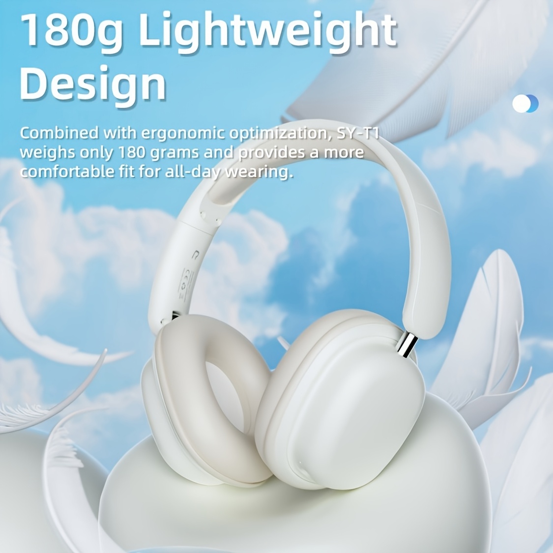 Over-ear Bluetooth Headphones With Microphone, Gaming Headphones, 15-hour Playback Time, High Sound Quality, Extendable And Foldable, Soft Memory Foam Ear Cups, Button Control, Suitable For Listening