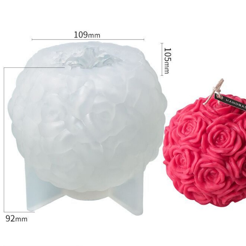 Large rose ball