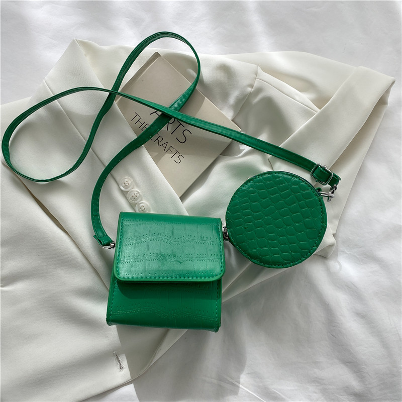 Fashionable Retro Bag Fashion Chain For Women Green - Shop at LoveMi