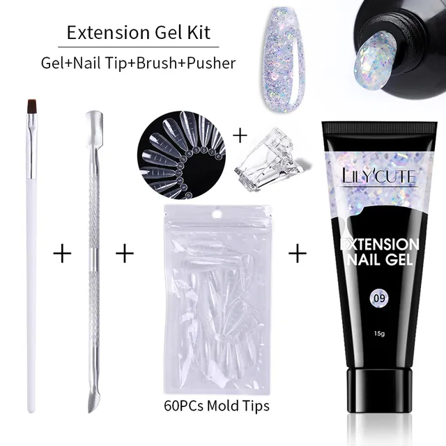 15ml Nail Extension Gel Kit Stea8 - Shop at LoveMi