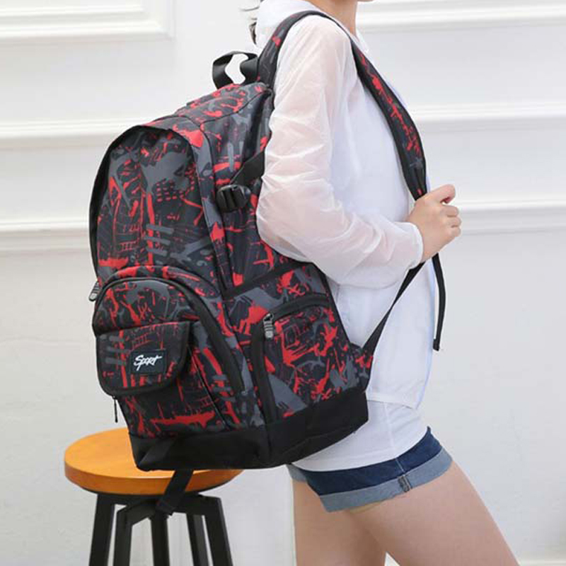 Title 11, Classic Nylon Backpack Big Capacity Back Packs ...