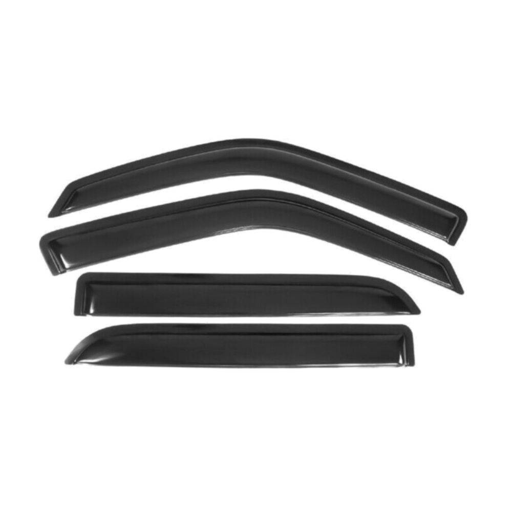 For 2001-2003 F-150 2002-2003 Blackwood Crew Cab Window Visor Rain Sun Guard 4Pc — foto 5